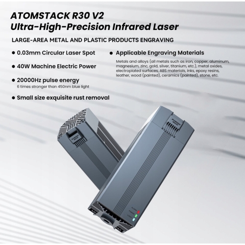 Infrarot-Atomstack-Lasermodul R30 v2